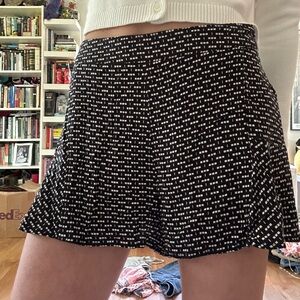BP NAVY/WHITE POLKA SQUARE SHORTS